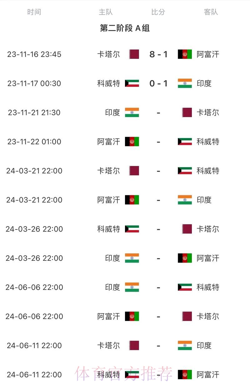 2026世界杯赛程实时更新最新时间表免费观看